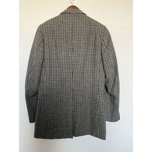 Burberrys' Vintage Houndstooth Wool Blazer Size 42R - Picture 4 of 15